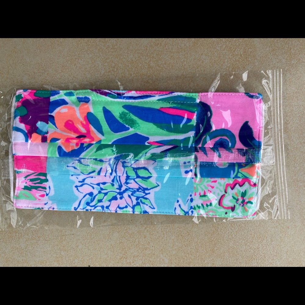 Lilly Pulitzer face mask NEW